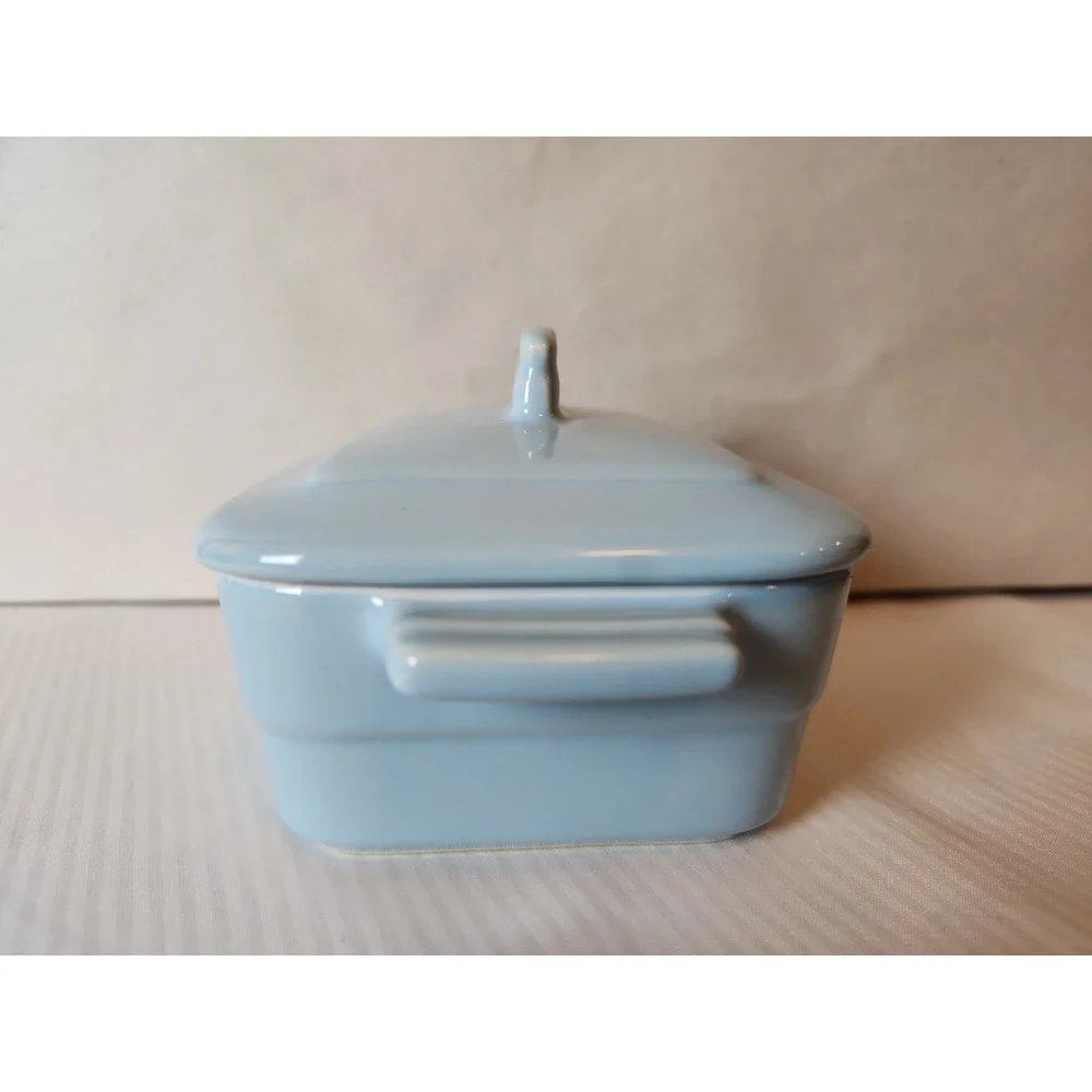 BIA International Cordon‎ Bleu Mini Covered Casserole Baking Dish Sky Blue 5.25